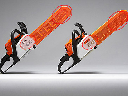 fake stihl chainsaw